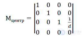 3.3. Mathematical Description of Planar Geometric Projections