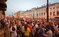 Crowd and Ochlos - A Large Gathering, a Multitude of People Converged Together