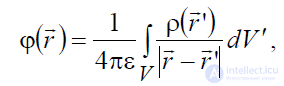6 Static and Stationary Fields. Electrostatics. Poissons and Laplaces Equations