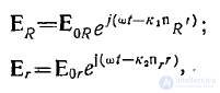 16 Wave Processes at the Boundary Between Two Media. Fresnels Formulas, Reflection and Refraction
