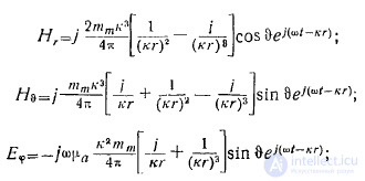 21 Energy Radiated by an Elementary Dipole. Electromagnetic Field of a Magnetic Dipole