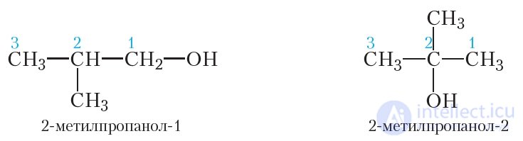 22. Saturated monohydric alcohols. Isomerism, nomenclature, classification