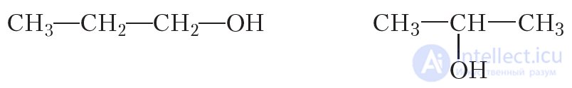 22. Saturated monohydric alcohols. Isomerism, nomenclature, classification