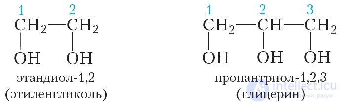 25. Polyhydric alcohols