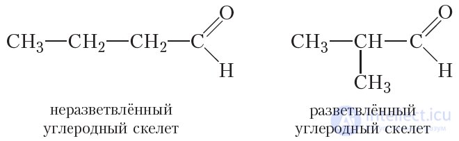 29. Aldehydes. Nomenclature. Isomerism. Physical Properties