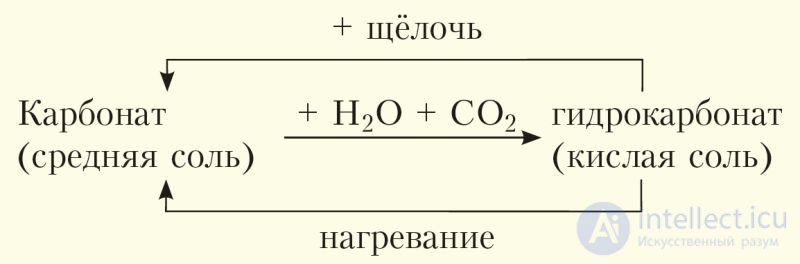 6.42. Carbonic and Silicic Acids, Their Salts