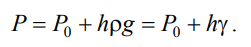 LECTURE 2 FUNDAMENTALS OF HYDROSTATICS