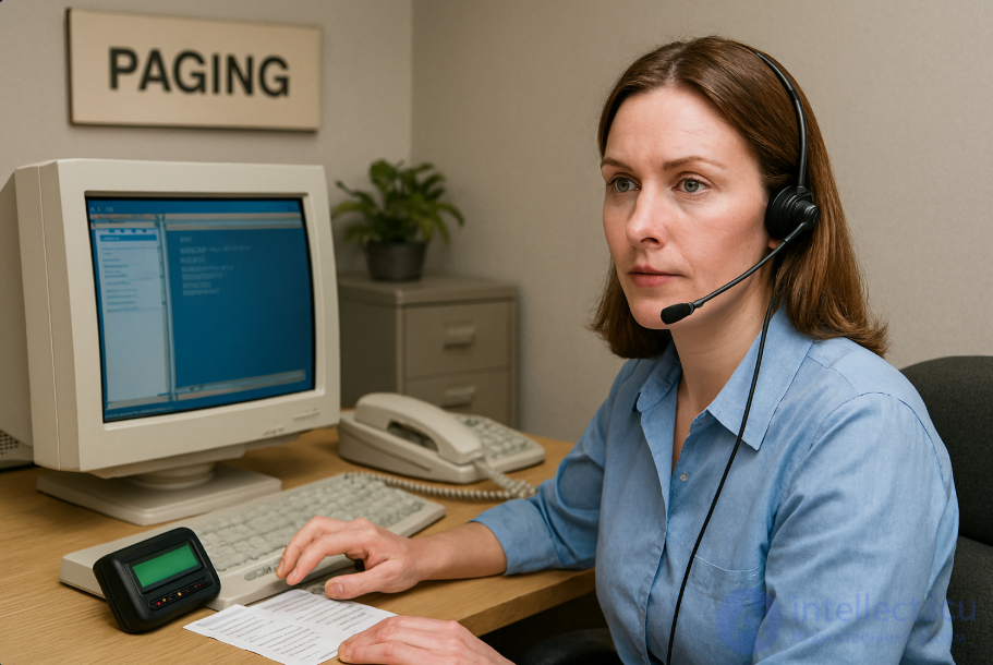 Pager operator