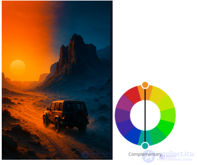 Module 6: Color Schemes (Color Combinations) in Film and Games, Techniques for Creating Light and Color Accents