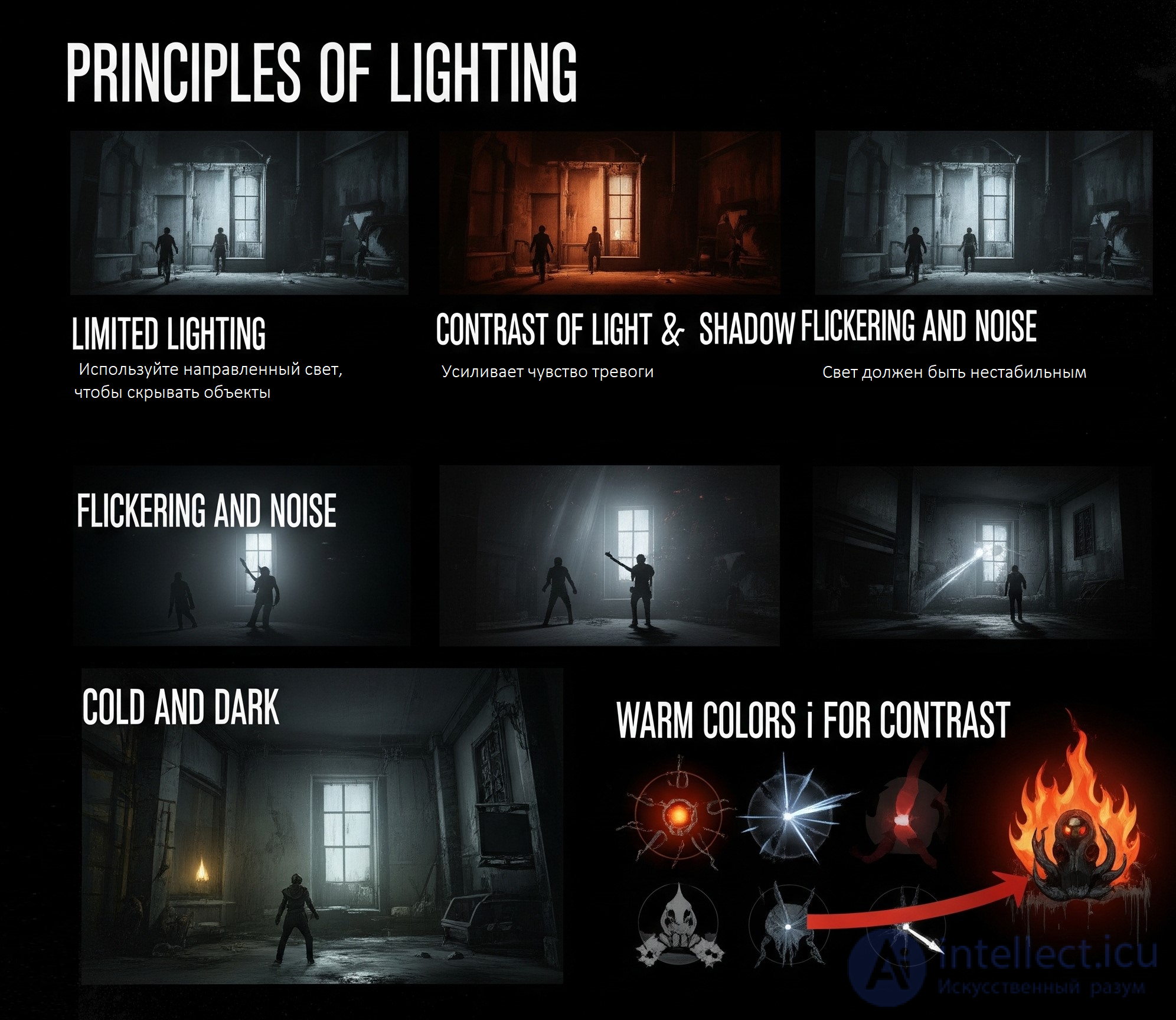 Module 8: Practical Assignments — Recreating a Film Scene in a Game Engine, Creating Dynamic Lighting for an Interactive Experience