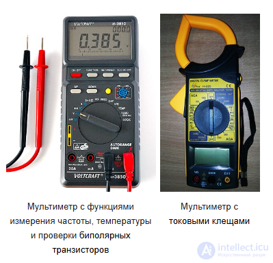 Universal Voltmeter and Multimeter: Principles of Operation and Use