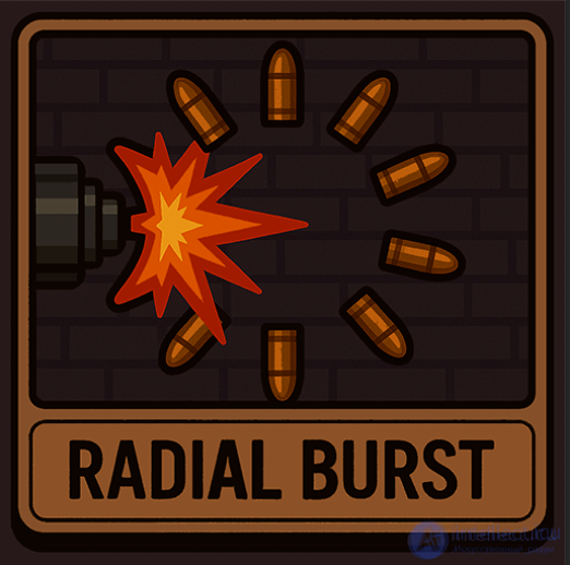 Bullet Spread Patterns and Projectile Trajectories in Games