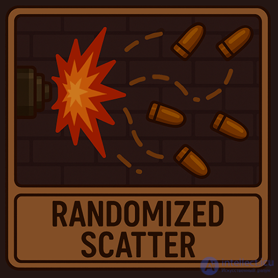 Bullet Spread Patterns and Projectile Trajectories in Games