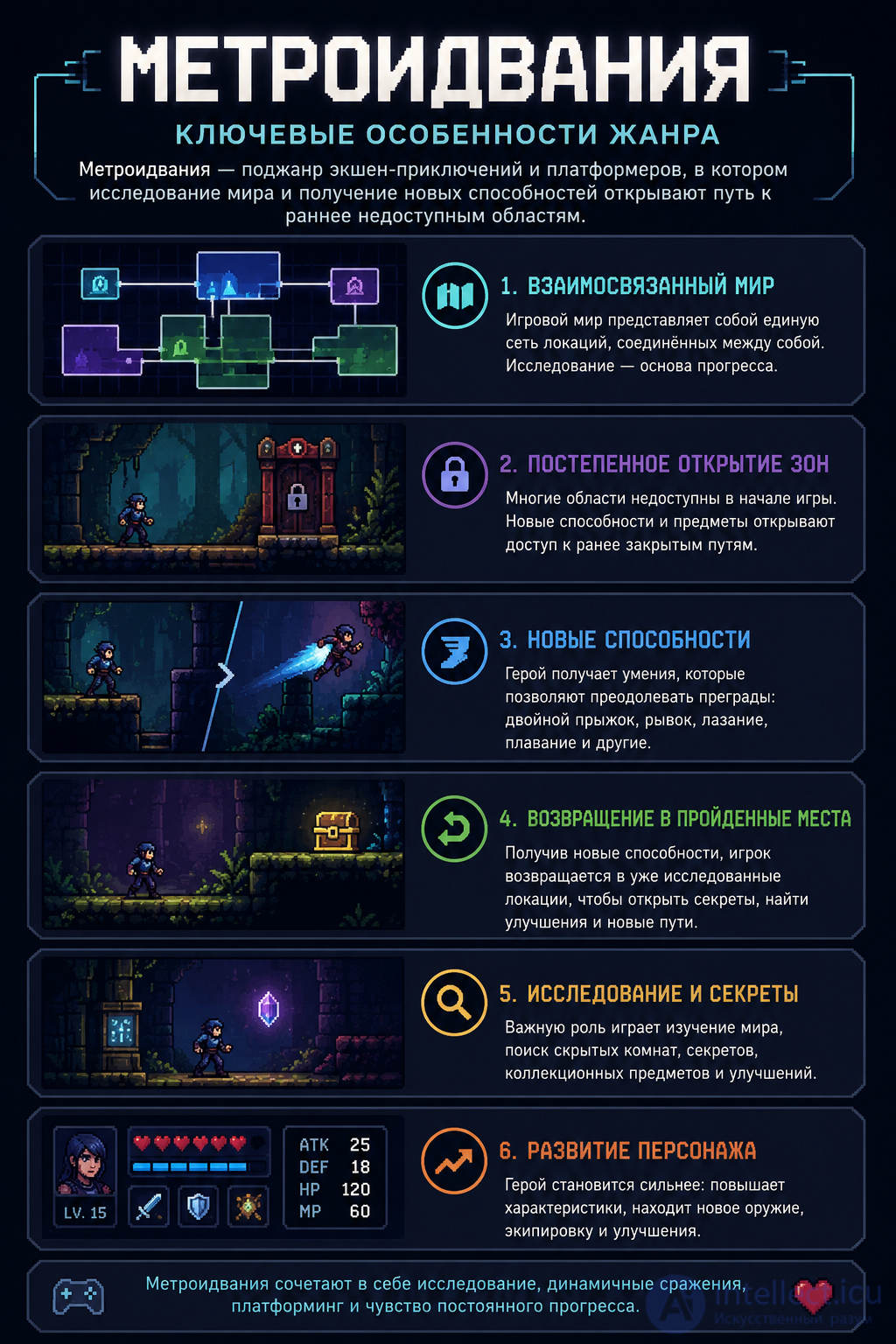 Metroidvania: A Subgenre of Action-Adventure and Platform Games