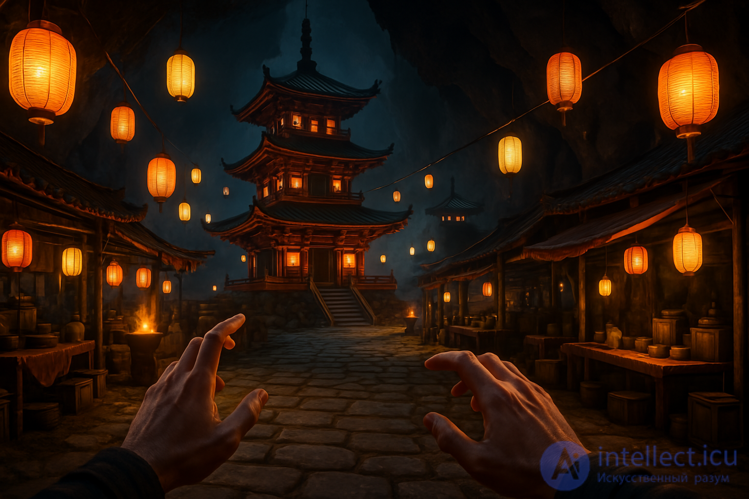 Features of architecture in video games 2d and 3d dungeons