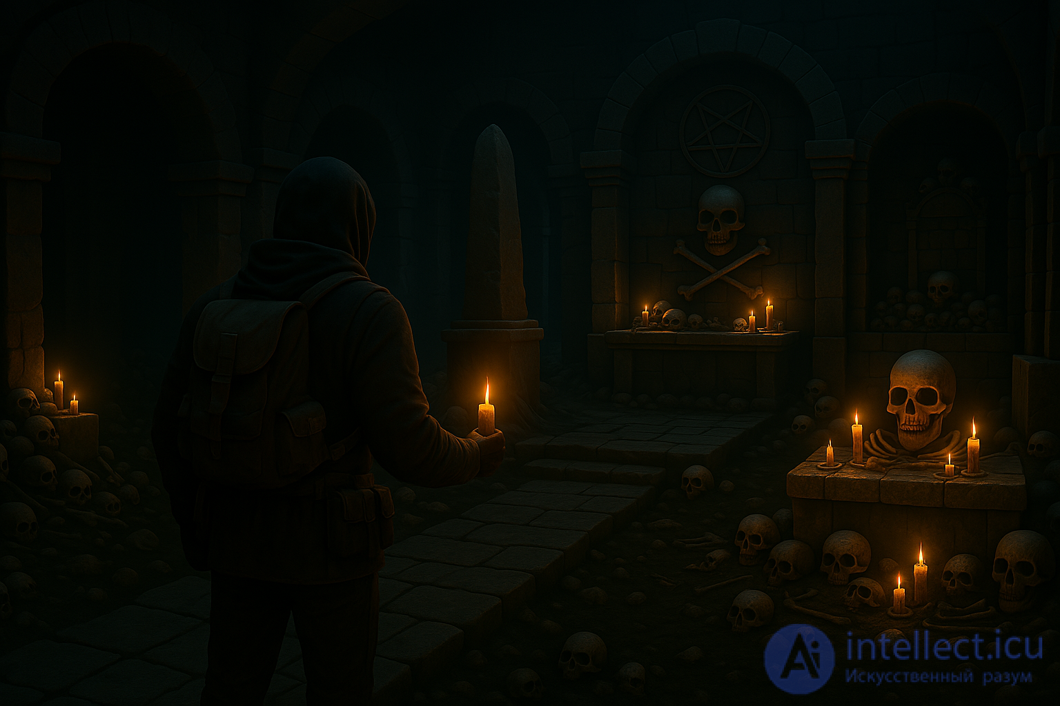Features of architecture in video games 2d and 3d dungeons
