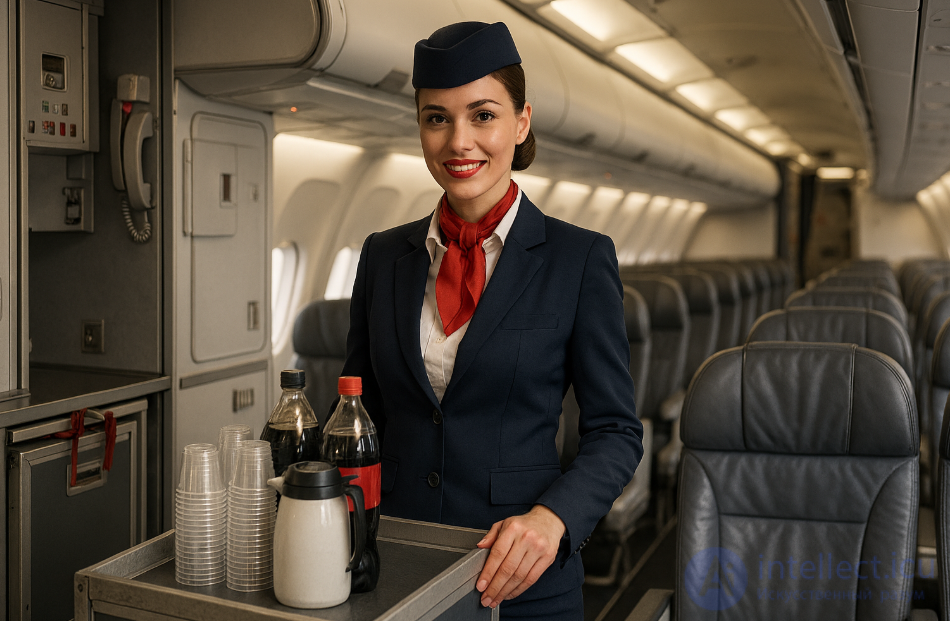 Stewardess (steward), Flight attendant as a profession, requirements, occupational diseases, salaries in the world