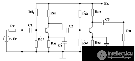   Multi-stage amplifiers 