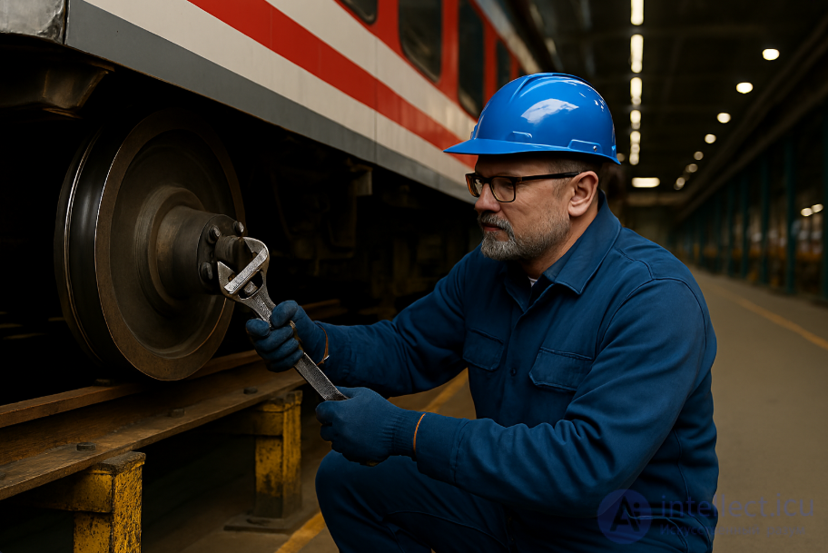 Rolling stock repair mechanic