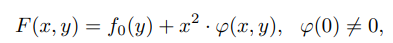 1.2. Critical points of functions, the Morse lemma. Classification of singular points of smooth functions and maps