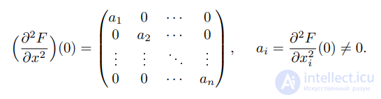1.2. Critical points of functions, the Morse lemma. Classification of singular points of smooth functions and maps