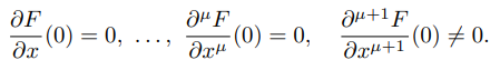 The division theorem and its corollaries. 2.1. Multiplicity of a function of one variable