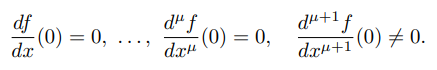 The division theorem and its corollaries. 2.1. Multiplicity of a function of one variable