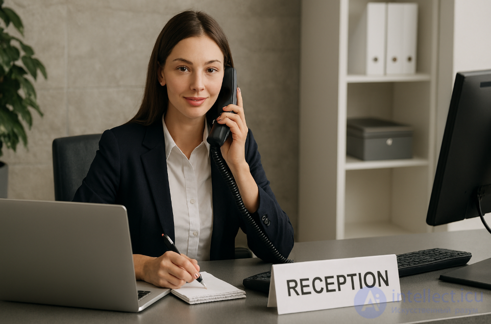 Receptionist Secretary