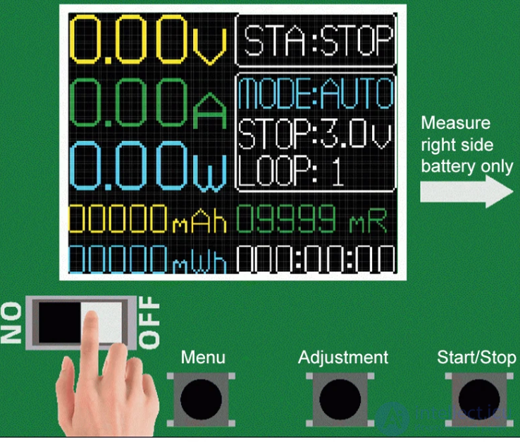 Review and Manual, Specifications, Case for the BT4-1CHN 18650 Lithium Battery Capacity and Resistance Tester