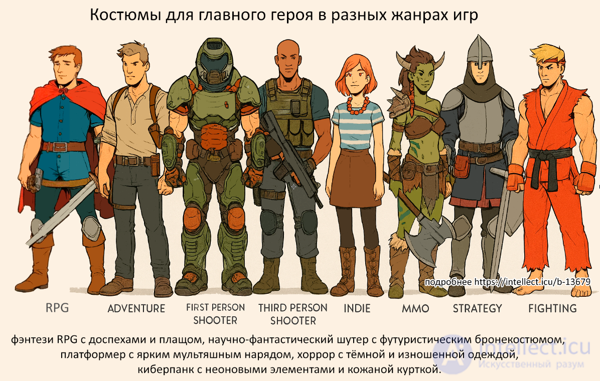Designing Character Clothing and Costumes in Game Design