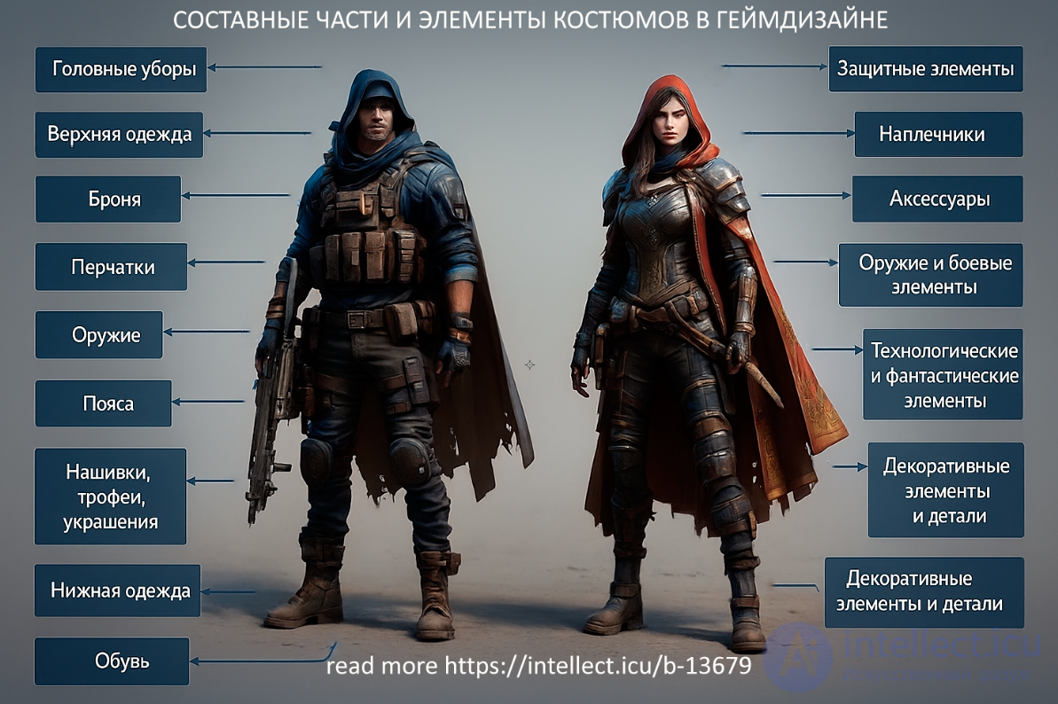 Designing Character Clothing and Costumes in Game Design