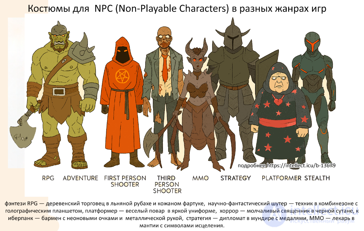 Designing Character Clothing and Costumes in Game Design