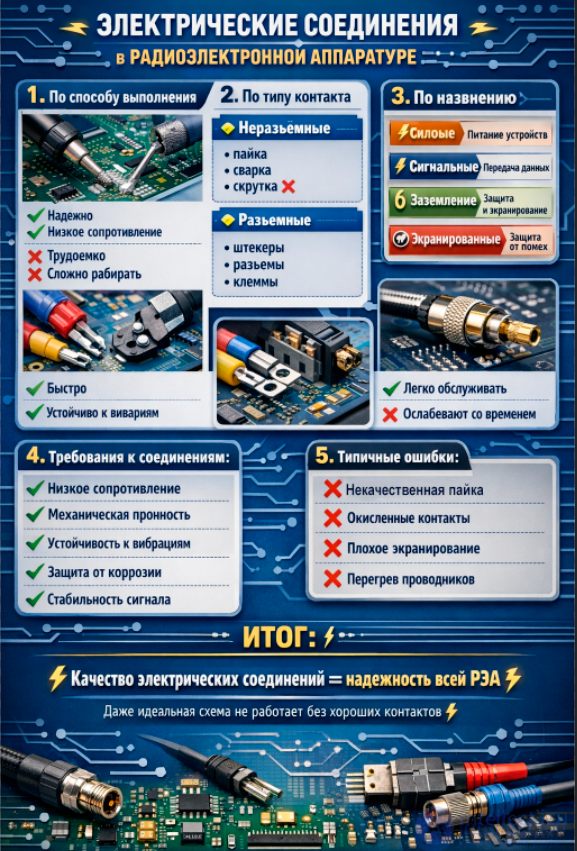 Electrical Connections in Electronic Equipment