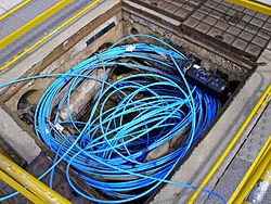 Fiber-optic cable