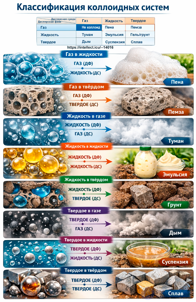 8: Characteristic Types of Colloidal Systems and Their Properties
