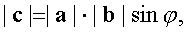   2.9.  Vector product of vectors and its properties 