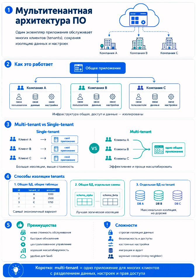 Multi-Tenant Software Architecture