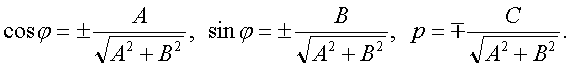   4.3.  Straight line on a plane 