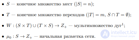 Petri Nets and E-Nets: Types, Examples of Matrix Synthesis and of Analysis Using the Reachability Tree