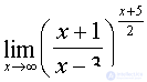   Examples of solving problems to the section limits and derivative.  differential calculus 