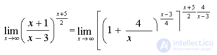   Examples of solving problems to the section limits and derivative.  differential calculus 