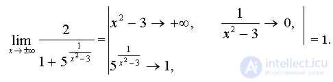   Examples of solving problems to the section limits and derivative.  differential calculus 