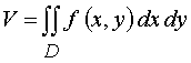   3.4.8.  Calculation of volumes using double integral 