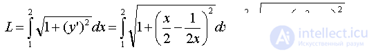   Examples of solving problems to the section integral calculus 