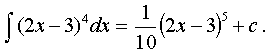   Examples of solving problems to the section integral calculus 