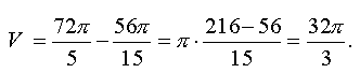   Examples of solving problems to the section integral calculus 