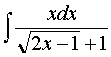   Examples of solving problems to the section integral calculus 