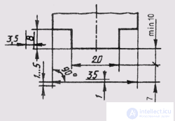   13. Basic rules for drawing dimensions in the drawing 