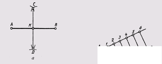   15. The division of the line segment 