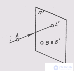   IMAGE OF OBJECTS OF THREE-DIMENSIONAL SPACE § 26. Projection method 